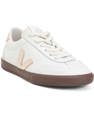 TJ Maxx Leather Volley Sneakers For - White