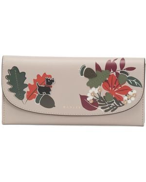 TJ Maxx Leather Leather Acorntopia Large Flapover Wallet For Leather - Pink