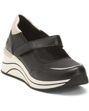TJ Maxx Leather Eleni 13 Sneakers For - Black