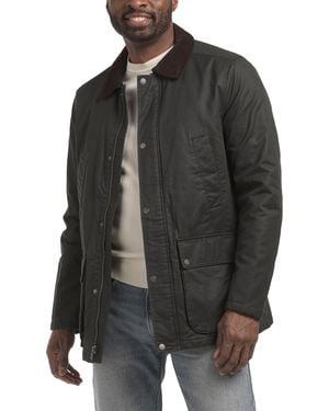 TJ Maxx Jacket With Corduroy Collar For Cotton/Polyester - Black