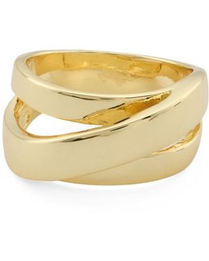 TJ Maxx Plated Band Ring - Metallic