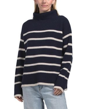 TJ Maxx Wool And Cashmere Blend Martine Sweater, Wool/Cashmere - Blue