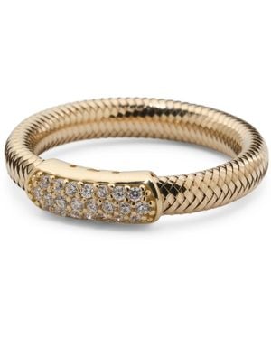 TJ Maxx 14Kt Stretch Mesh Chain Ring For - Metallic