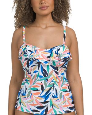 TJ Maxx Tahiti Bandini Top For Nylon/Spandex - Blue