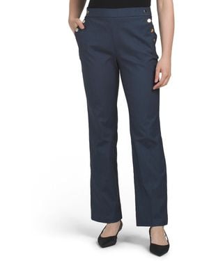 TJ Maxx Bootcut Super Stretch Pants For Nylon/Spandex/Rayon - Blue