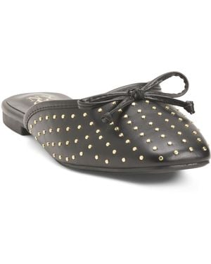TJ Maxx Lia Mules For Leather - Gray