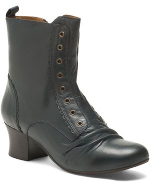 TJ Maxx Leather Fenella Booties For - Black