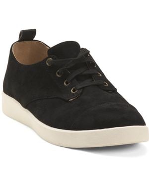 TJ Maxx Suede Eden Comfort Sneakers For - Black