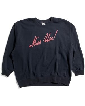 TJ Maxx Plus Miss Usa Sweatshirt For Cotton/Polyester - Blue