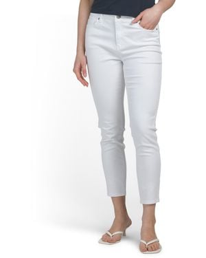 TJ Maxx High Rise Sateen Skinny Jeans For Spandex/Cotton/Polyester - Gray