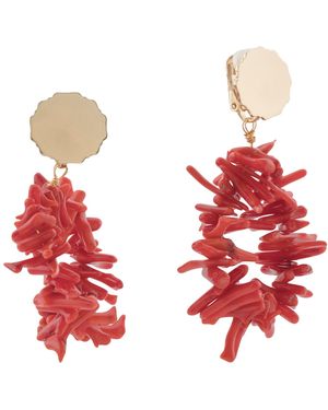 TJ Maxx Handmade Earrings - Red