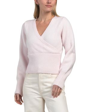 TJ Maxx Cozy Wrap Sweaters, Nylon/Spandex/Polyester - White