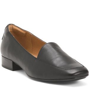 TJ Maxx Leather Eldyn Comfort Loafers For - Gray