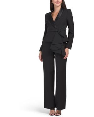 TJ Maxx Long Sleeve Jumpsuit For Polyester - Black