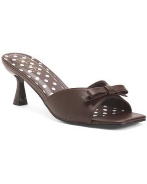 TJ Maxx Dorry Heeled Mules For - Brown