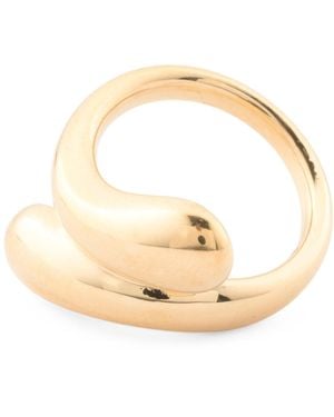 TJ Maxx 14Kt Crossover Ring For - Metallic