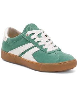TJ Maxx Suede Medina Casual Athletic Lace Up Shoes For - Green