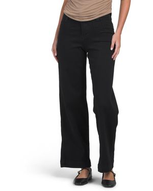 TJ Maxx High Waist Wide Leg Jeans For Spandex/Cotton/Polyester - Black