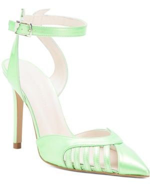TJ Maxx Leather Maya Heels For - Green