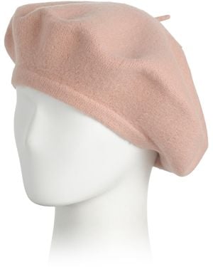 TJ Maxx Wool Classic Beret For - White