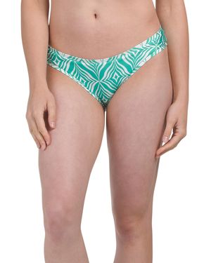 TJ Maxx Zafiro Lena Bikini Swim Bottoms For Polyester - Pink