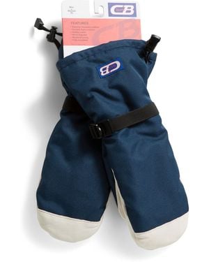 TJ Maxx Insulated Ski Gloves For Polyester/Leather - Blue