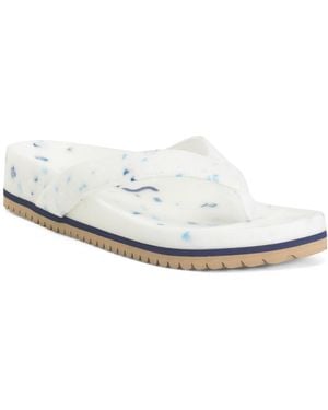 TJ Maxx West Beach Recycled Flip Flops For - White