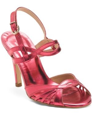 TJ Maxx Leather Heel Sandals For - Pink