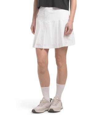 TJ Maxx Upf 50 Zippy Pleated Skort For Spandex/Polyester - White