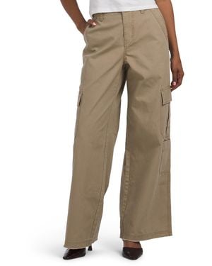 TJ Maxx Washed Parky Pants For Cotton - Natural