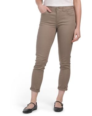 TJ Maxx Ab Tech Skinny Ankle Pants For Spandex/Cotton - Gray
