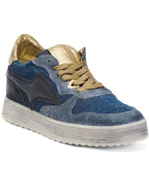 TJ Maxx Leather Auggie Sneakers For - Blue