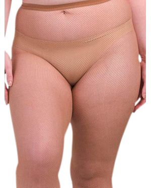 TJ Maxx Elvira Net Tights For Cotton - Natural