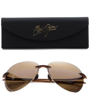 TJ Maxx 63Mm Sugar Beach Polarized Rimless Sunglasses For - Black