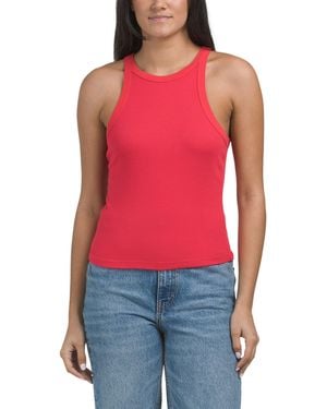 TJ Maxx Hayes Tank For Spandex/Modal/Cotton - Red
