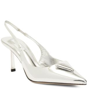 TJ Maxx Bertie Slingback Heeled Mules For - White
