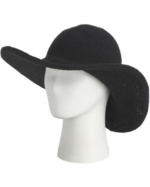 TJ Maxx Upf 50 Crochet Large Brim Hat For Cotton - Black