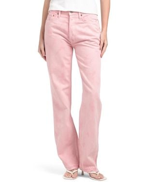 TJ Maxx 90S High Rise Loose Jeans For Cotton - Pink