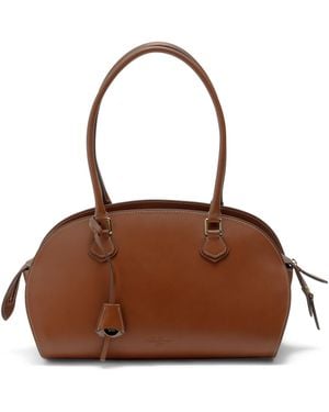 TJ Maxx Leather Clean Half Moon Satchel And Charm For Leather - Brown