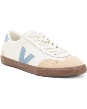 TJ Maxx Leather Volley Ot Sneakers For Leather/Suede - White