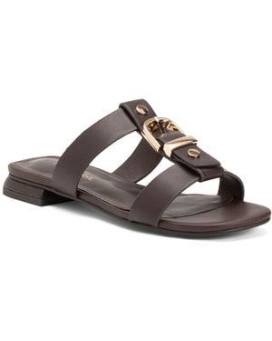 TJ Maxx Leather Sandals For Leather - Brown