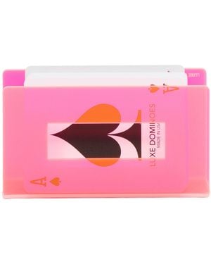 TJ Maxx Luxury Acrylic Standing Card Holder - Pink