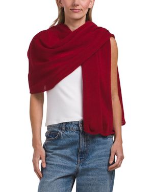 TJ Maxx Cashmere Wrap Scarf - Red