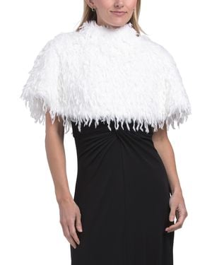 TJ Maxx Wedding Capelet For Polyester - White