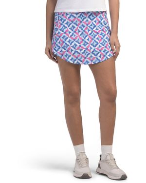 TJ Maxx Upf 50 Golf Skort, Nylon/Spandex/Polyester - Blue