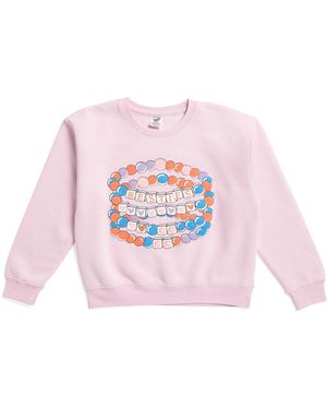 TJ Maxx Girls Besties Sweatshirt For Cotton/Polyester - Pink
