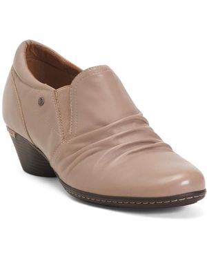 TJ Maxx Leather Lucy Comfort Shooties For - Brown