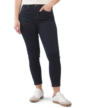 TJ Maxx High Waist Recycled Skinny Jeans For Spandex/Cotton/Polyester - Blue