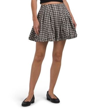 TJ Maxx Marley Mini Skirt For Polyester - Black
