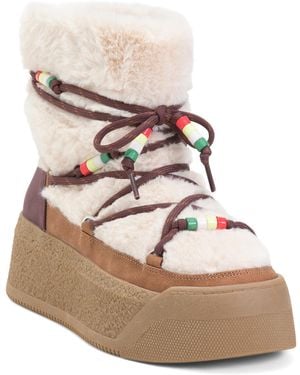 TJ Maxx Sitka Cozy Booties For Leather - Natural